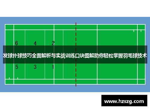 发球扑球技巧全面解析与实战训练口诀图解助你轻松掌握羽毛球技术